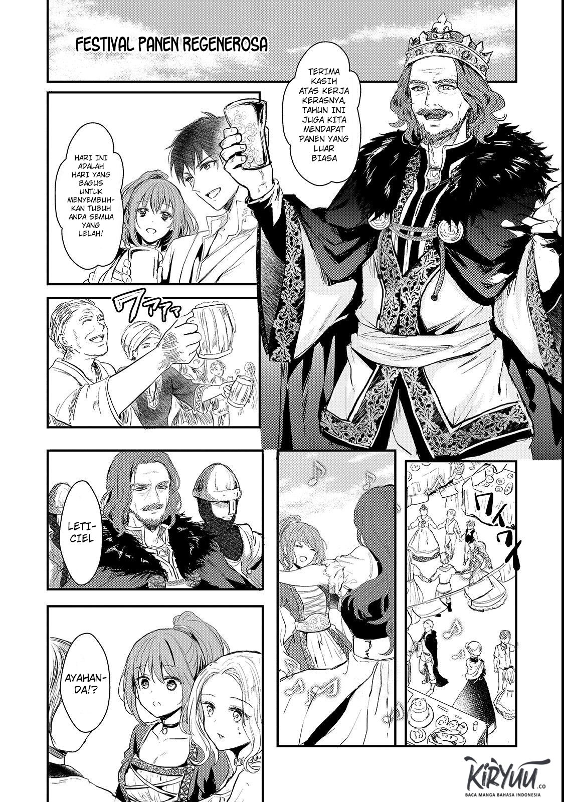 Oujo Denka wa Oikari no you desu Chapter 01 Bahasa Indonesia