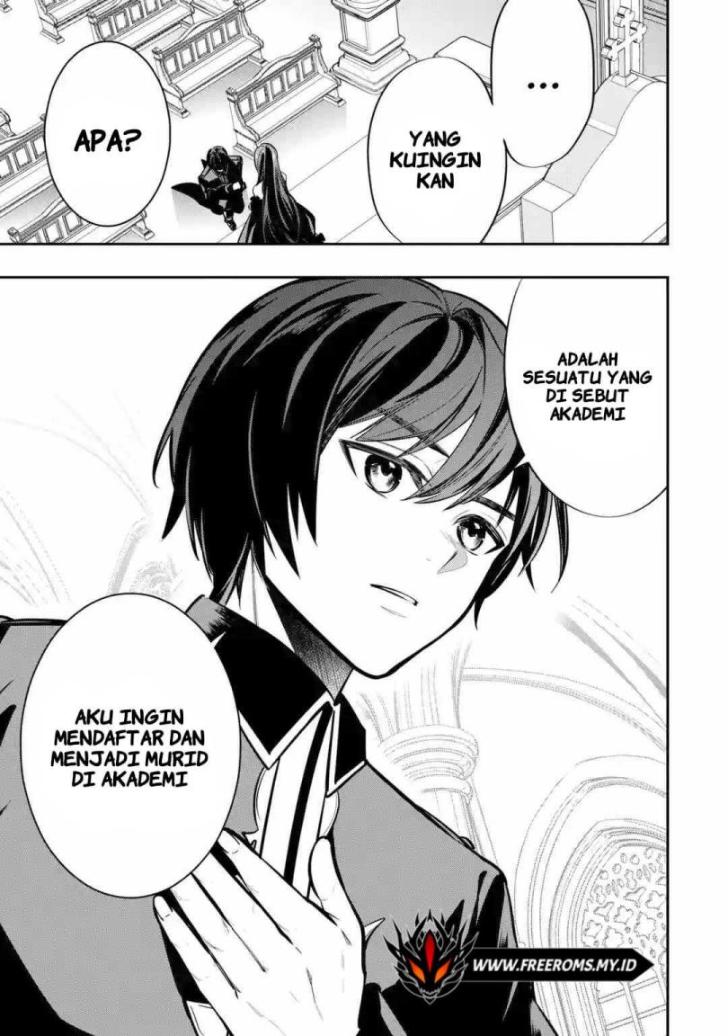 Oukoku no Saishuu Heiki, Rettousei to shite Kishi Gakuin e Chapter 01.2 Bahasa Indonesia