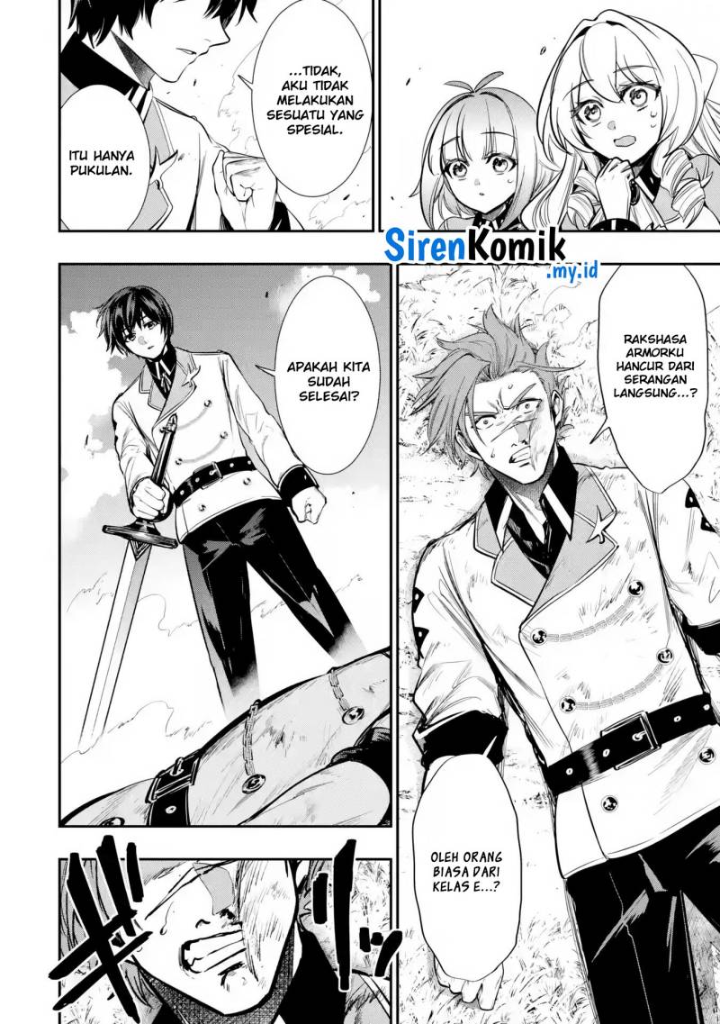 Oukoku no Saishuu Heiki, Rettousei to shite Kishi Gakuin e (The Ultimate Weapon of the Kingdom, He Went to the Knight Academy as an Inferior Student) chapter 5