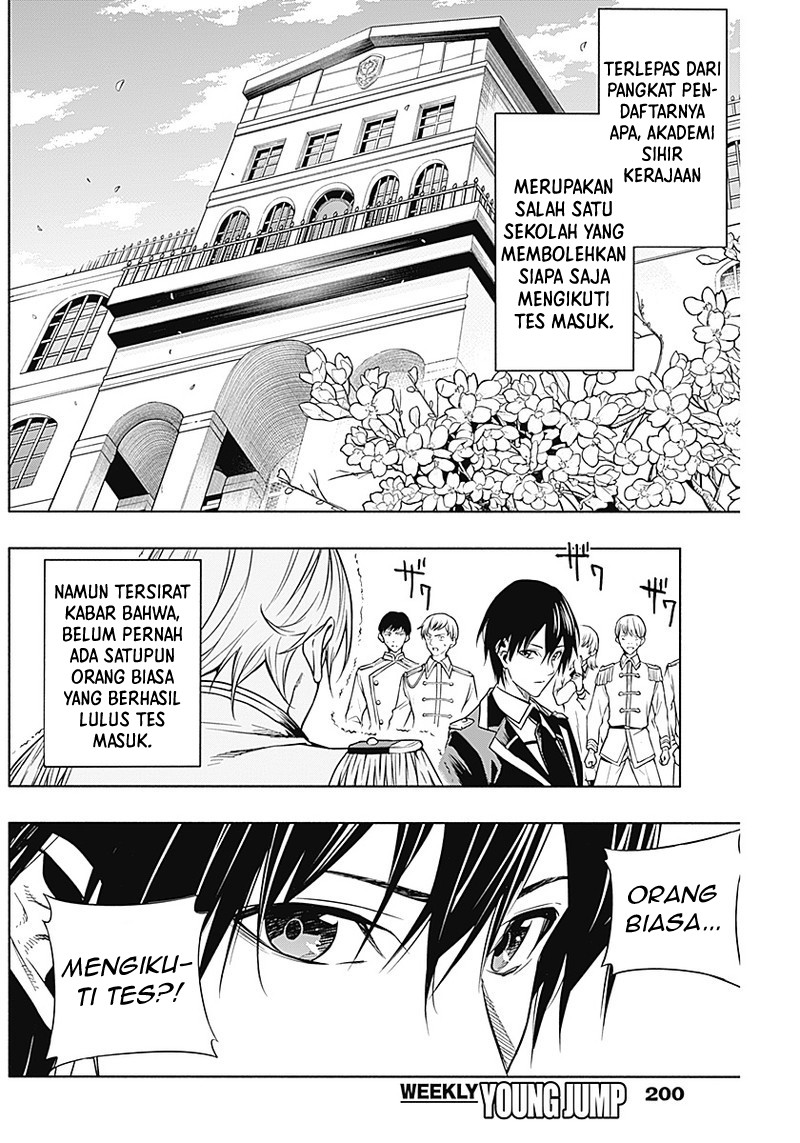Ouritsu Mahou Gakuen no Saikasei: Slum Agari no Saikyou Mahoushi, Kizoku darake no Gakuen de Musou suru Chapter 05 Bahasa Indonesia