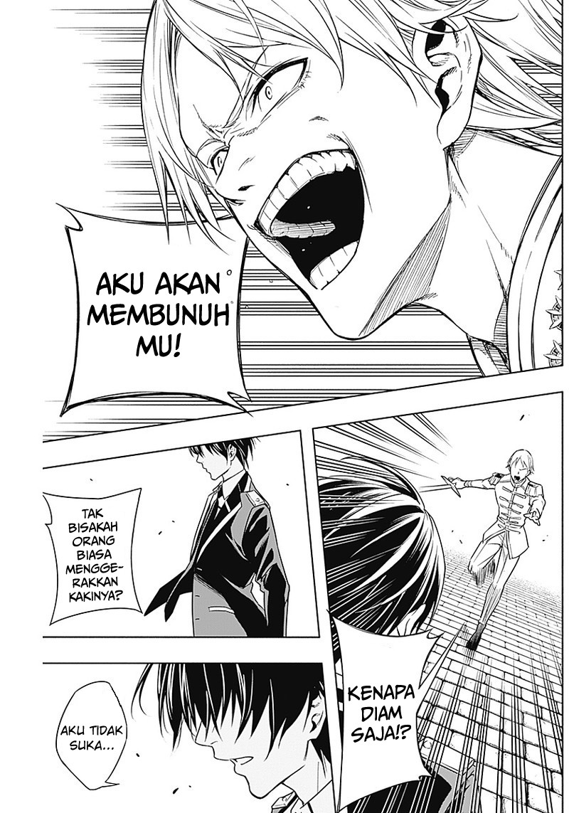 Ouritsu Mahou Gakuen no Saikasei: Slum Agari no Saikyou Mahoushi, Kizoku darake no Gakuen de Musou suru Chapter 05 Bahasa Indonesia