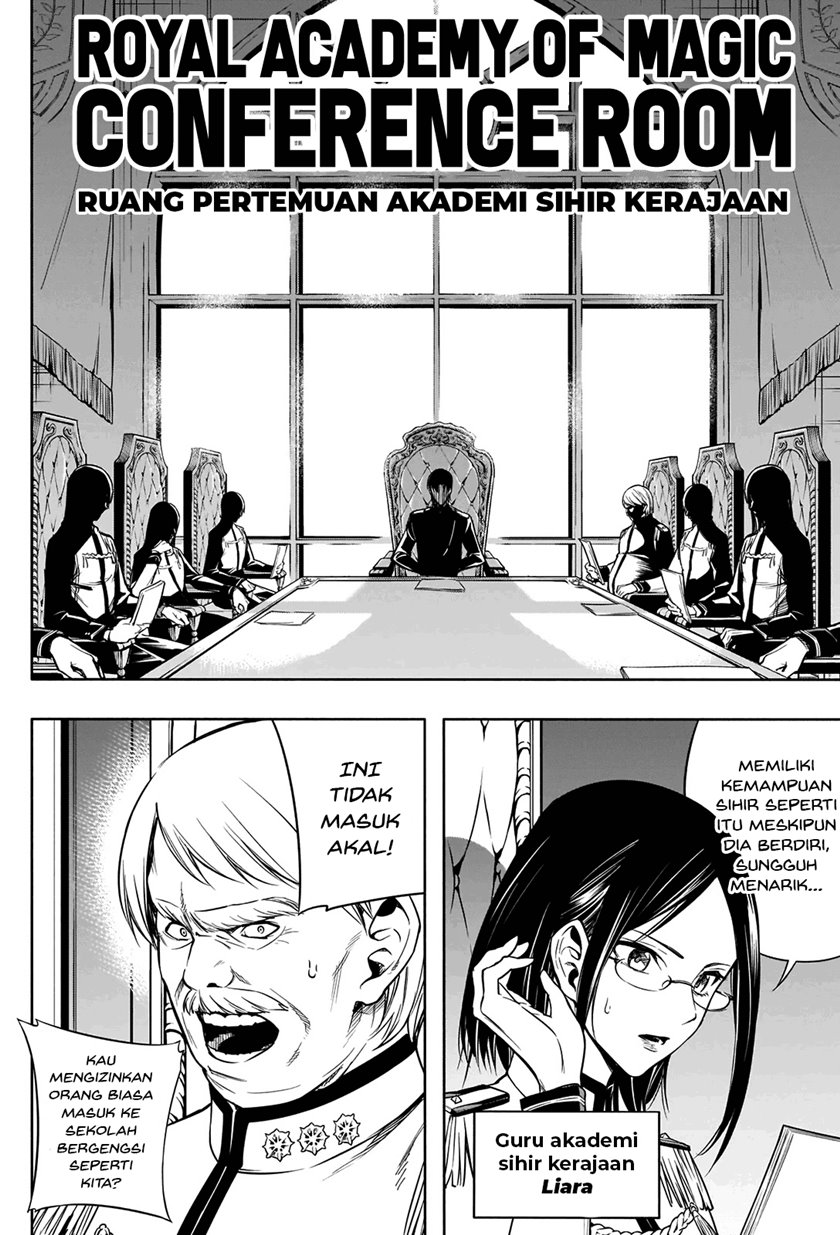 Ouritsu Mahou Gakuen no Saikasei: Slum Agari no Saikyou Mahoushi, Kizoku darake no Gakuen de Musou suru chapter 9