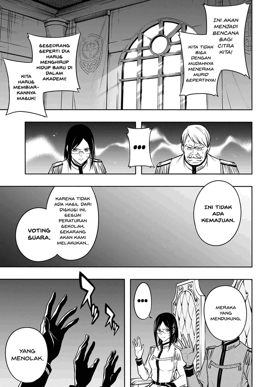 Ouritsu Mahou Gakuen no Saikasei: Slum Agari no Saikyou Mahoushi, Kizoku darake no Gakuen de Musou suru chapter 9