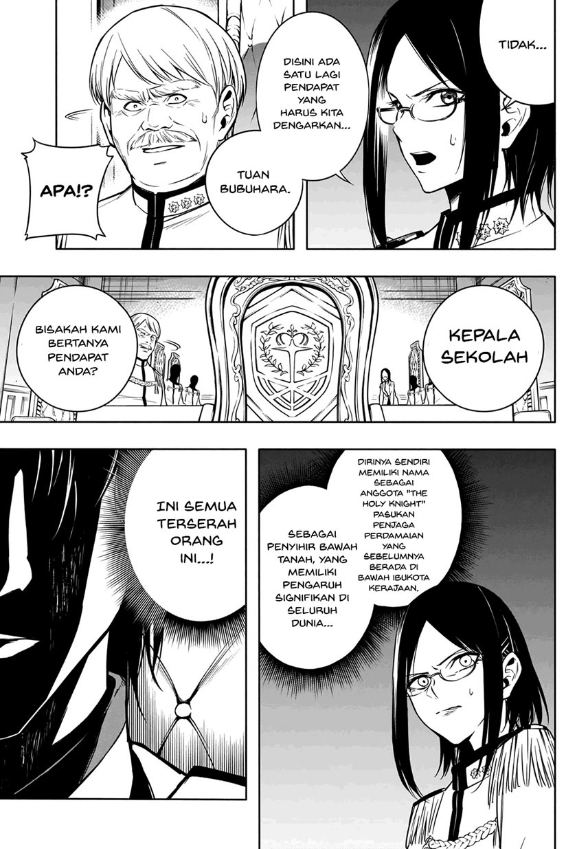 Ouritsu Mahou Gakuen no Saikasei: Slum Agari no Saikyou Mahoushi, Kizoku darake no Gakuen de Musou suru chapter 9
