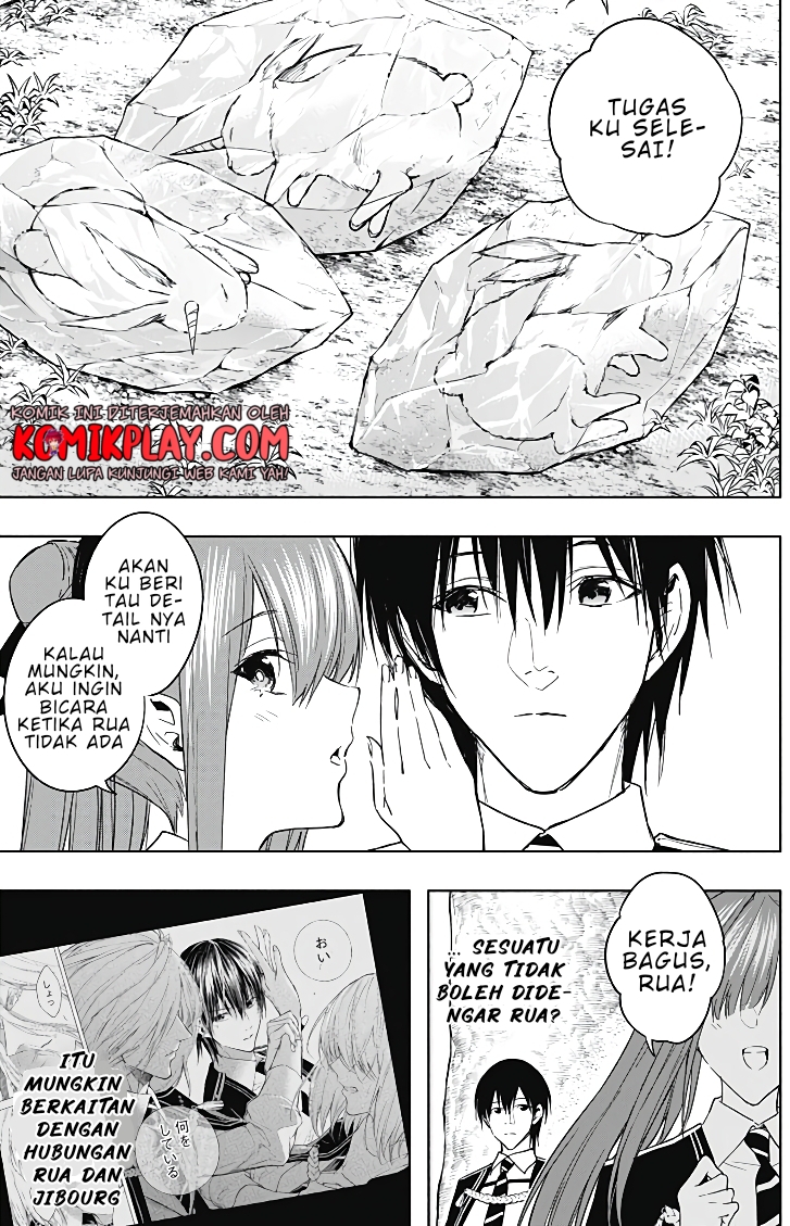 Ouritsu Mahou Gakuen no Saikasei: Slum Agari no Saikyou Mahoushi, Kizoku darake no Gakuen de Musou suru Chapter 44 Bahasa Indonesia
