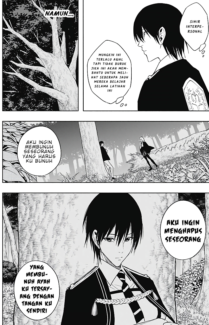 Ouritsu Mahou Gakuen no Saikasei: Slum Agari no Saikyou Mahoushi, Kizoku darake no Gakuen de Musou suru Chapter 44 Bahasa Indonesia