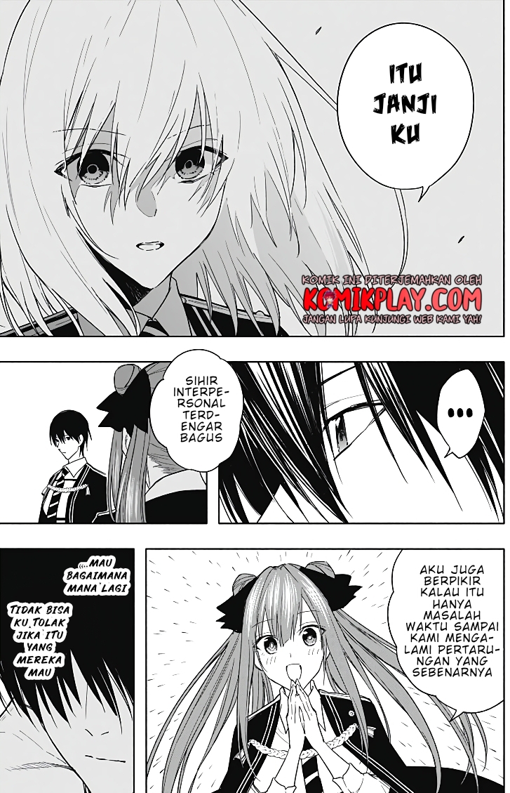 Ouritsu Mahou Gakuen no Saikasei: Slum Agari no Saikyou Mahoushi, Kizoku darake no Gakuen de Musou suru Chapter 44 Bahasa Indonesia