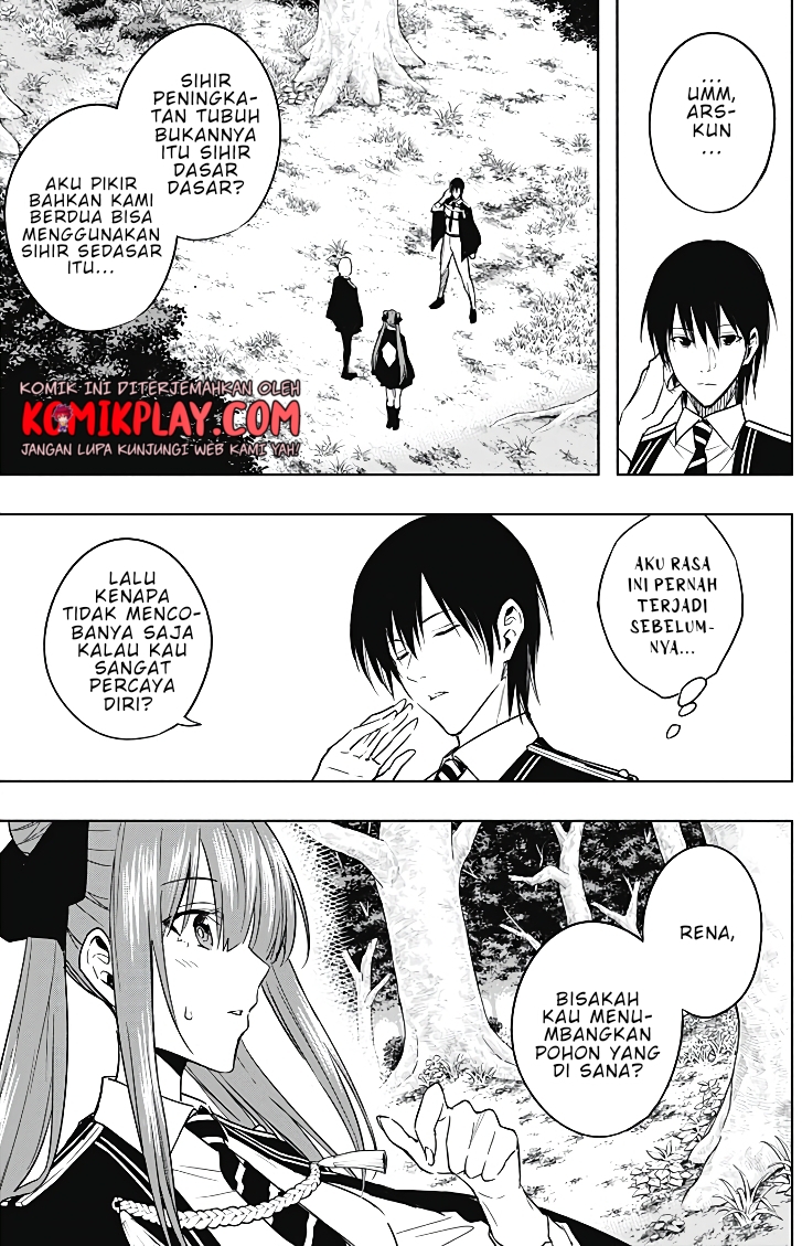 Ouritsu Mahou Gakuen no Saikasei: Slum Agari no Saikyou Mahoushi, Kizoku darake no Gakuen de Musou suru Chapter 44 Bahasa Indonesia