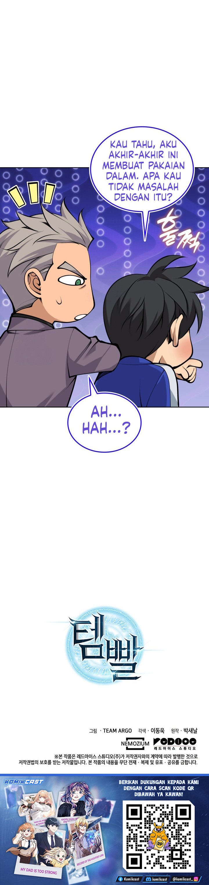 Overgeared Chapter 301 Bahasa Indonesia