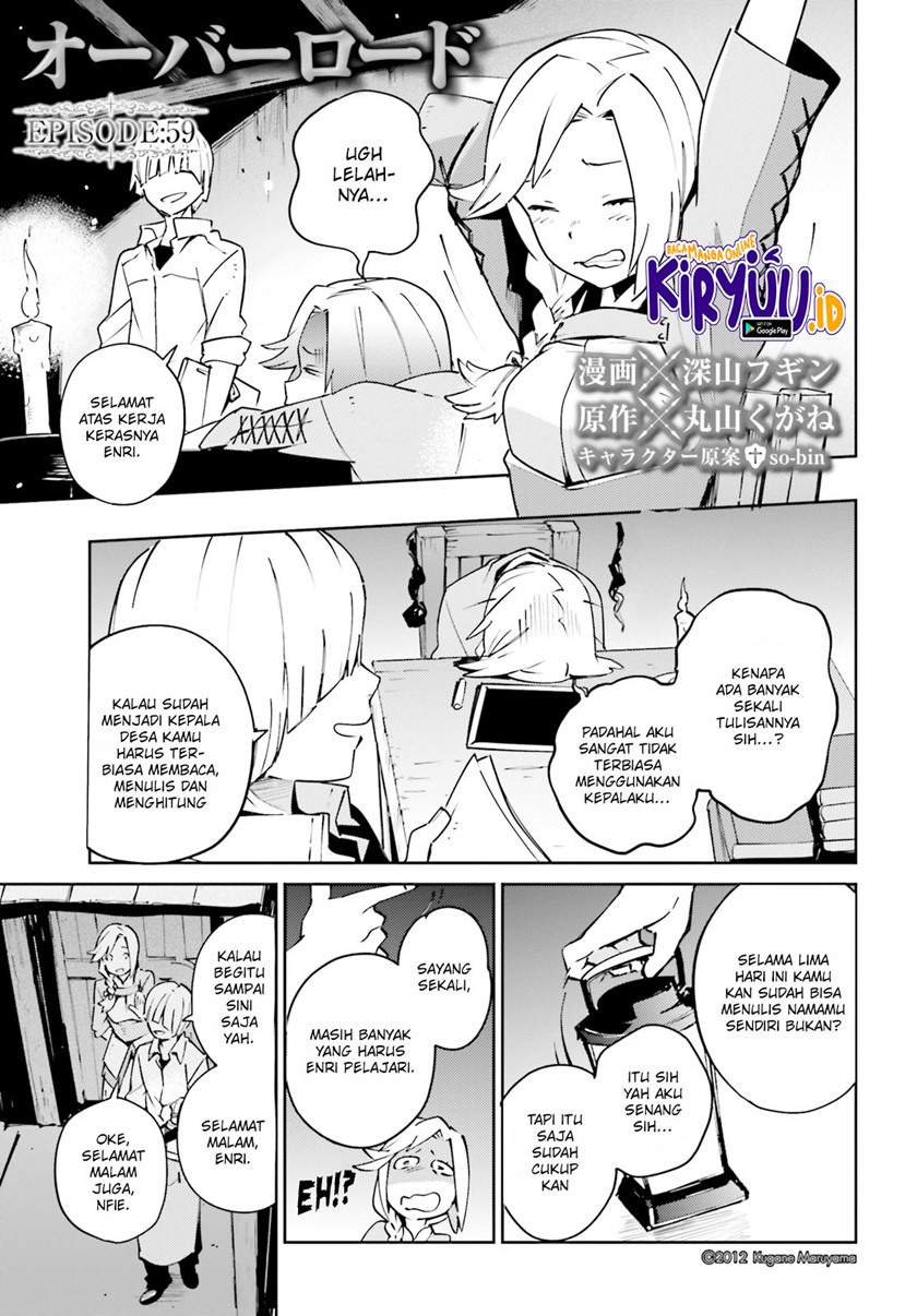 Overlord chapter 59