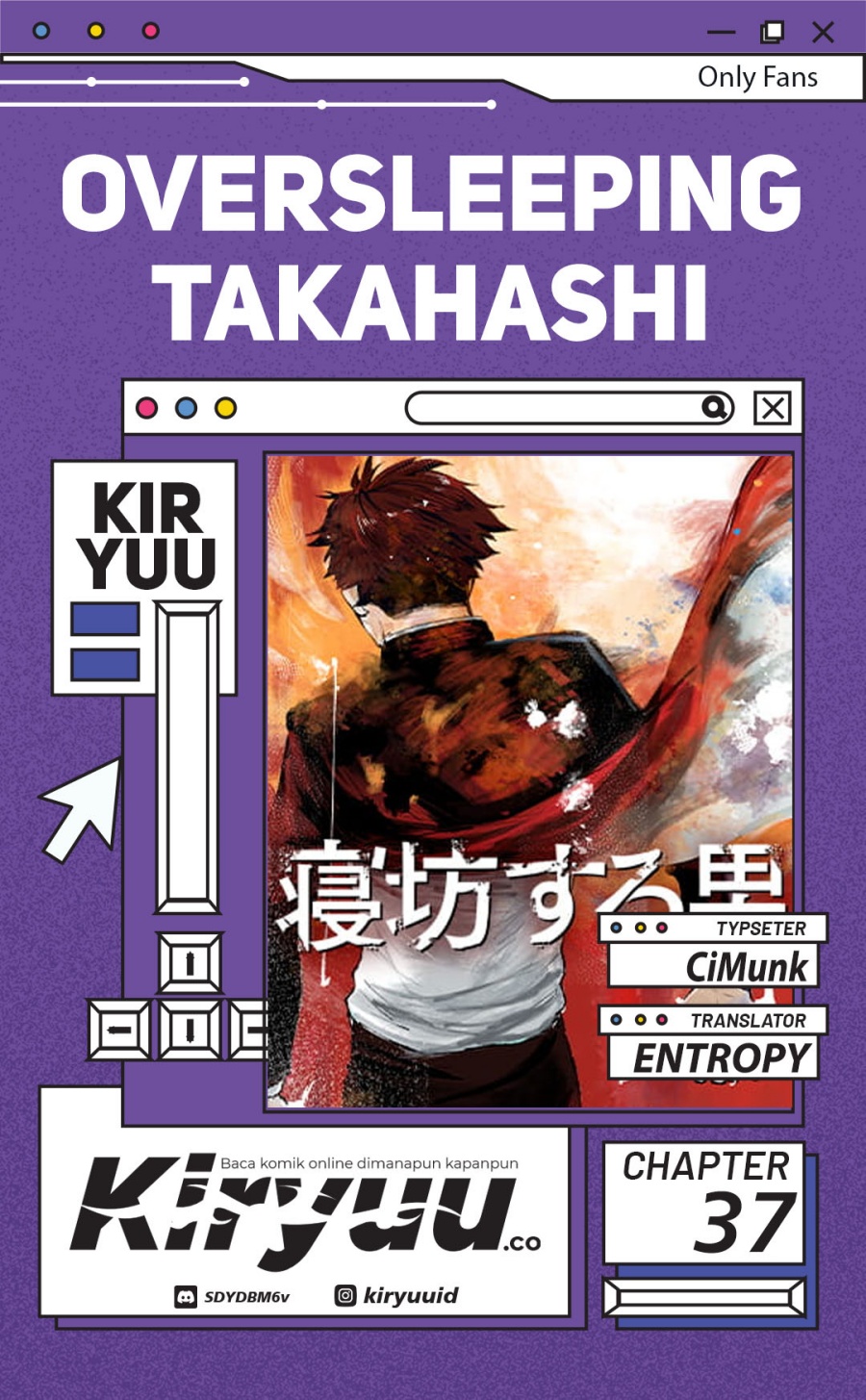 Oversleeping Takahashi Chapter 37 Bahasa Indonesia