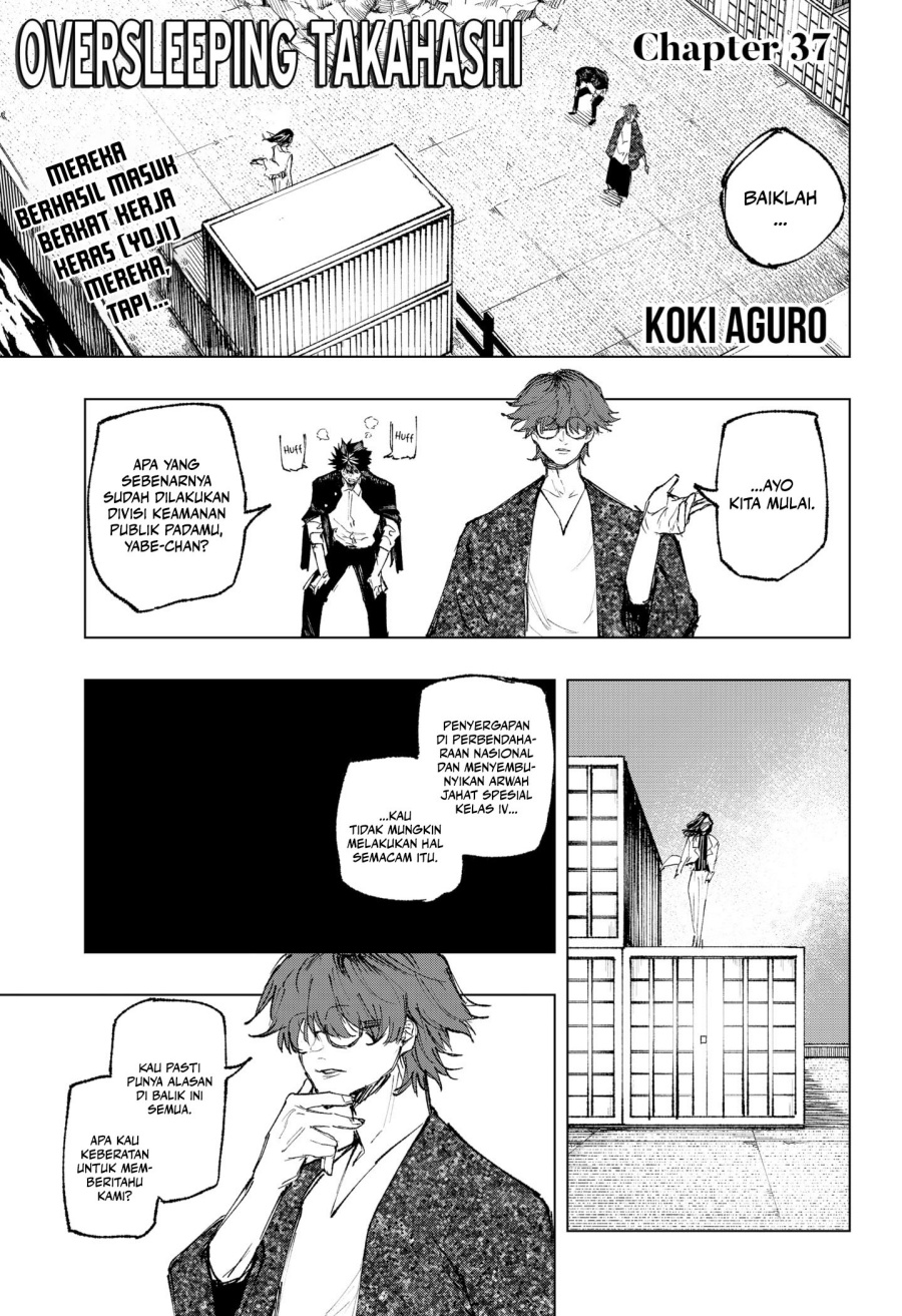 Oversleeping Takahashi Chapter 37 Bahasa Indonesia