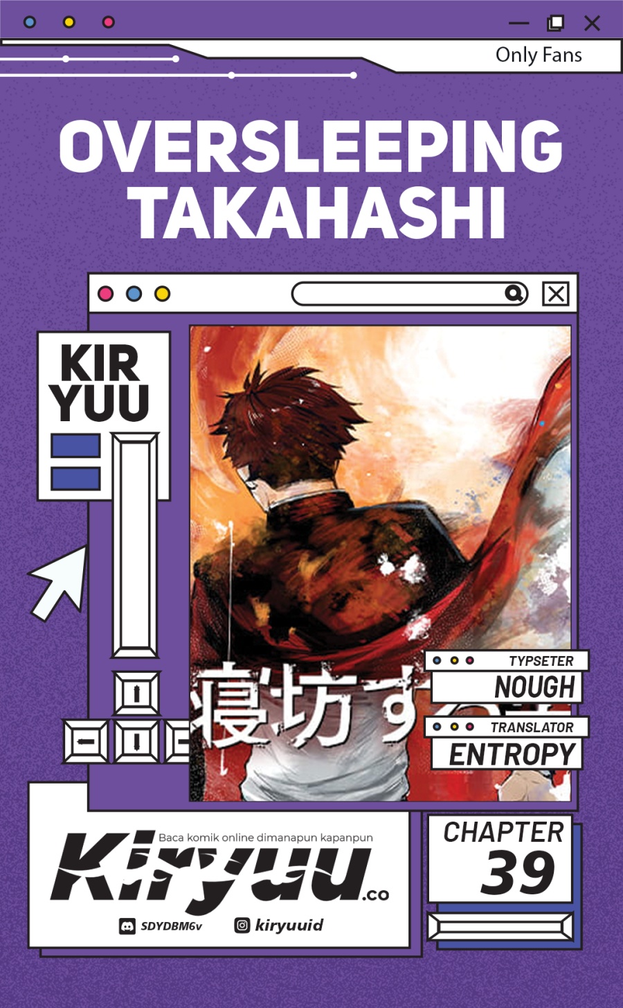 Oversleeping Takahashi chapter 39