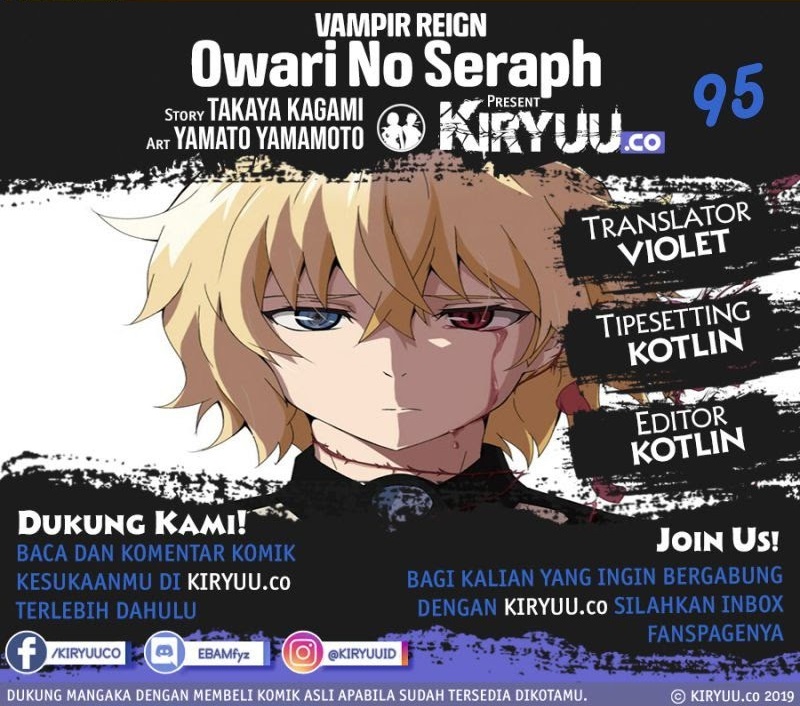 Owari no Seraph Chapter 95 Bahasa Indonesia
