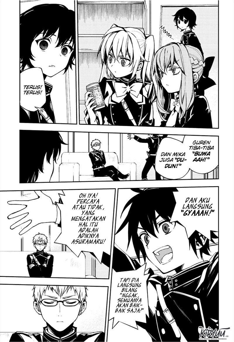 Owari no Seraph Chapter 95 Bahasa Indonesia