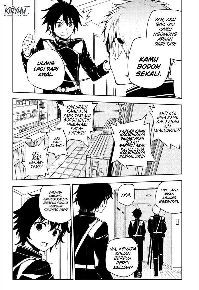 Owari no Seraph Chapter 95 Bahasa Indonesia