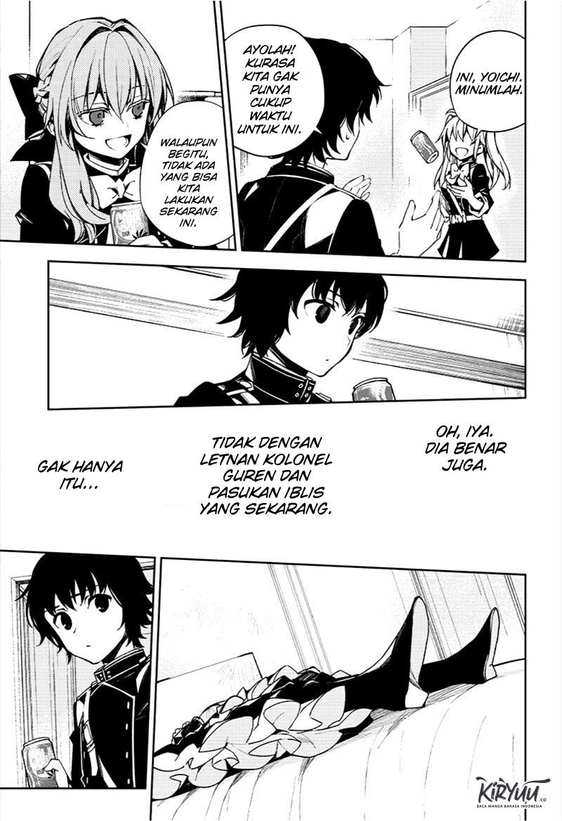 Owari no Seraph Chapter 95 Bahasa Indonesia