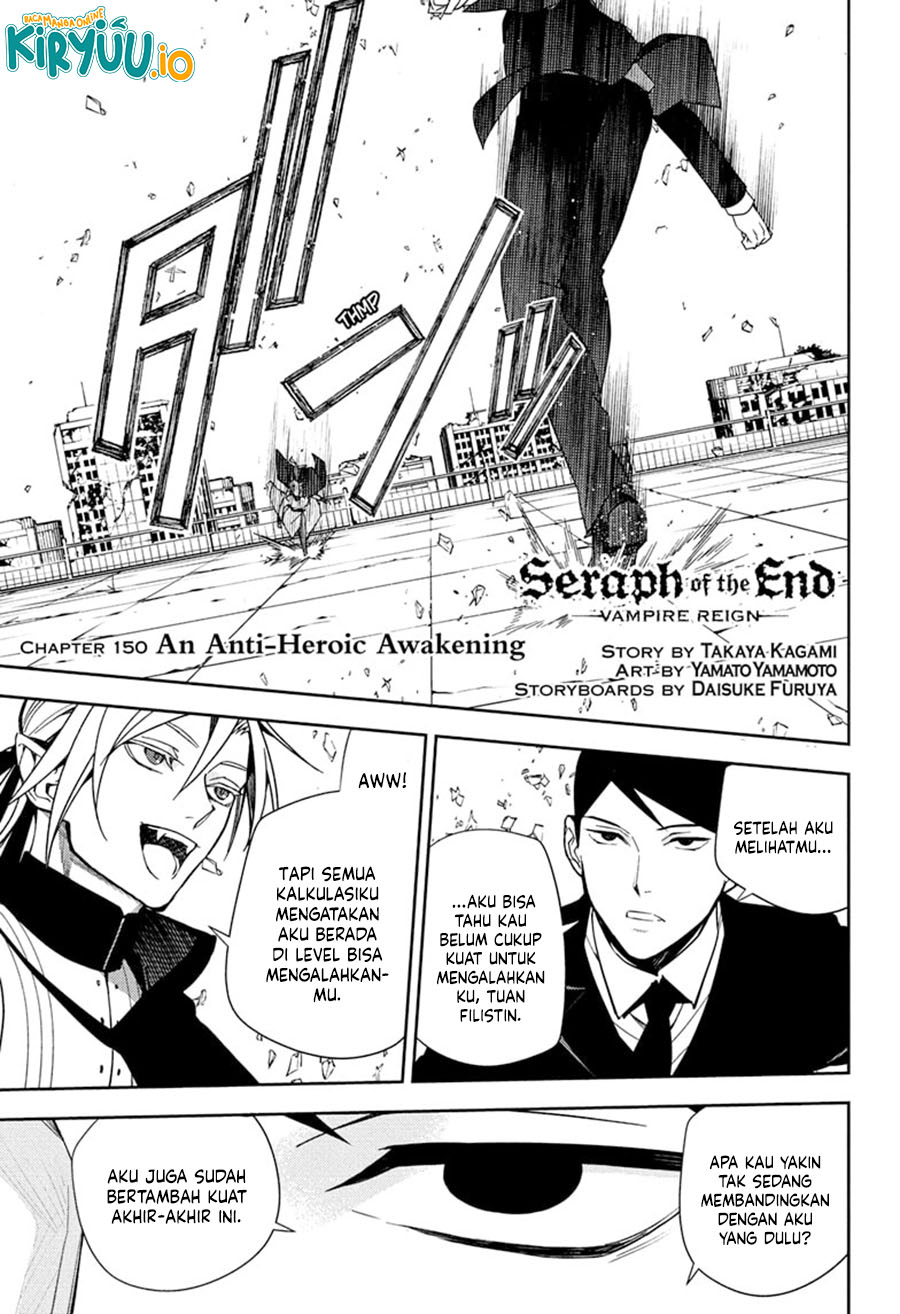 Owari no Seraph Chapter 150 Bahasa Indonesia