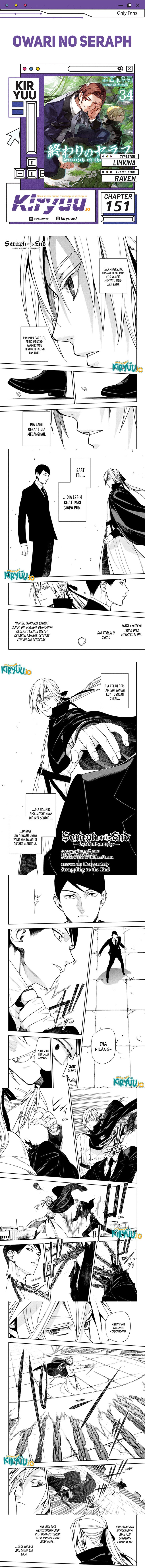 Owari no Seraph Chapter 151 Bahasa Indonesia