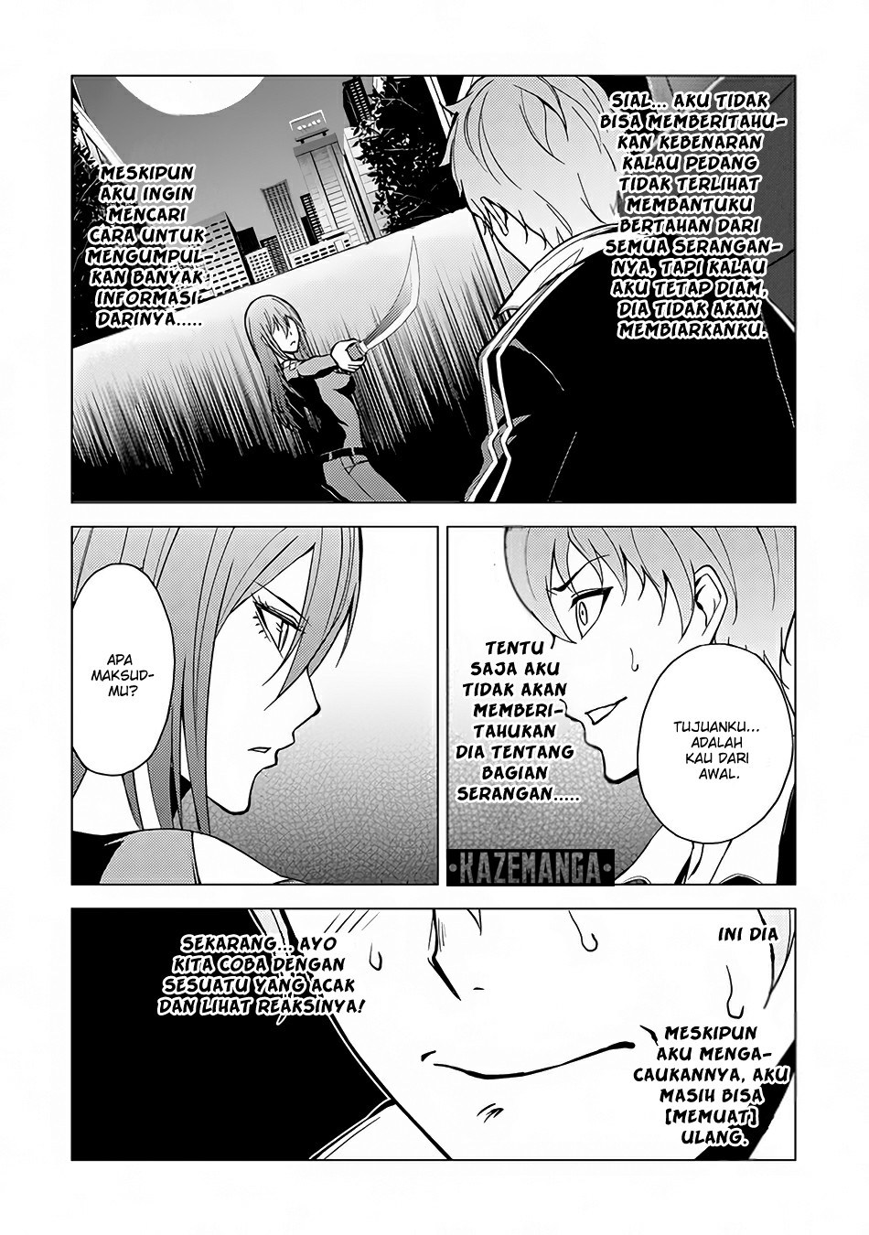 Ore no Genjitsu wa Renai Game?? ka to Omottara Inochigake no Game datta Chapter 09.2 Bahasa Indonesia