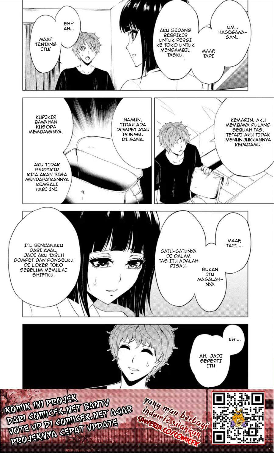 Ore no Genjitsu wa Renai Game?? ka to Omottara Inochigake no Game datta Chapter 26.2 Bahasa Indonesia