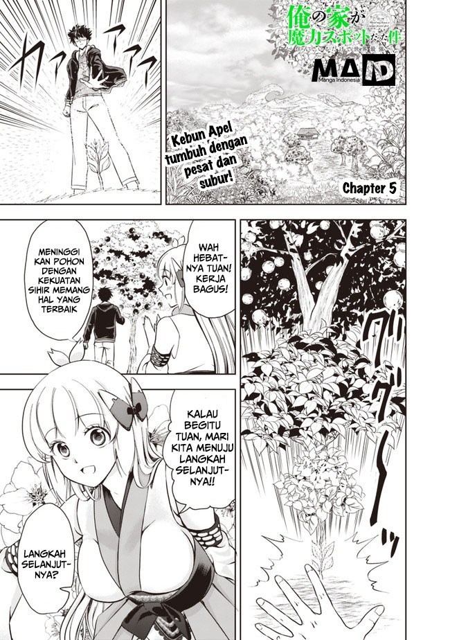 Ore no Ie ga Maryoku Spot datta Ken – Sundeiru dake de Sekai Saikyou chapter 5