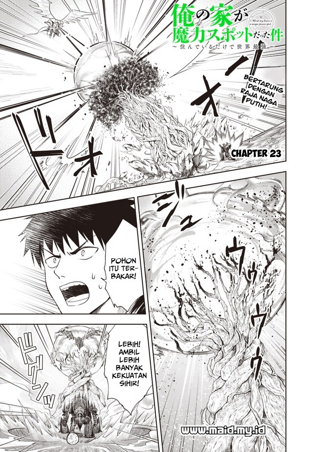 Ore no Ie ga Maryoku Spot datta Ken – Sundeiru dake de Sekai Saikyou chapter 23