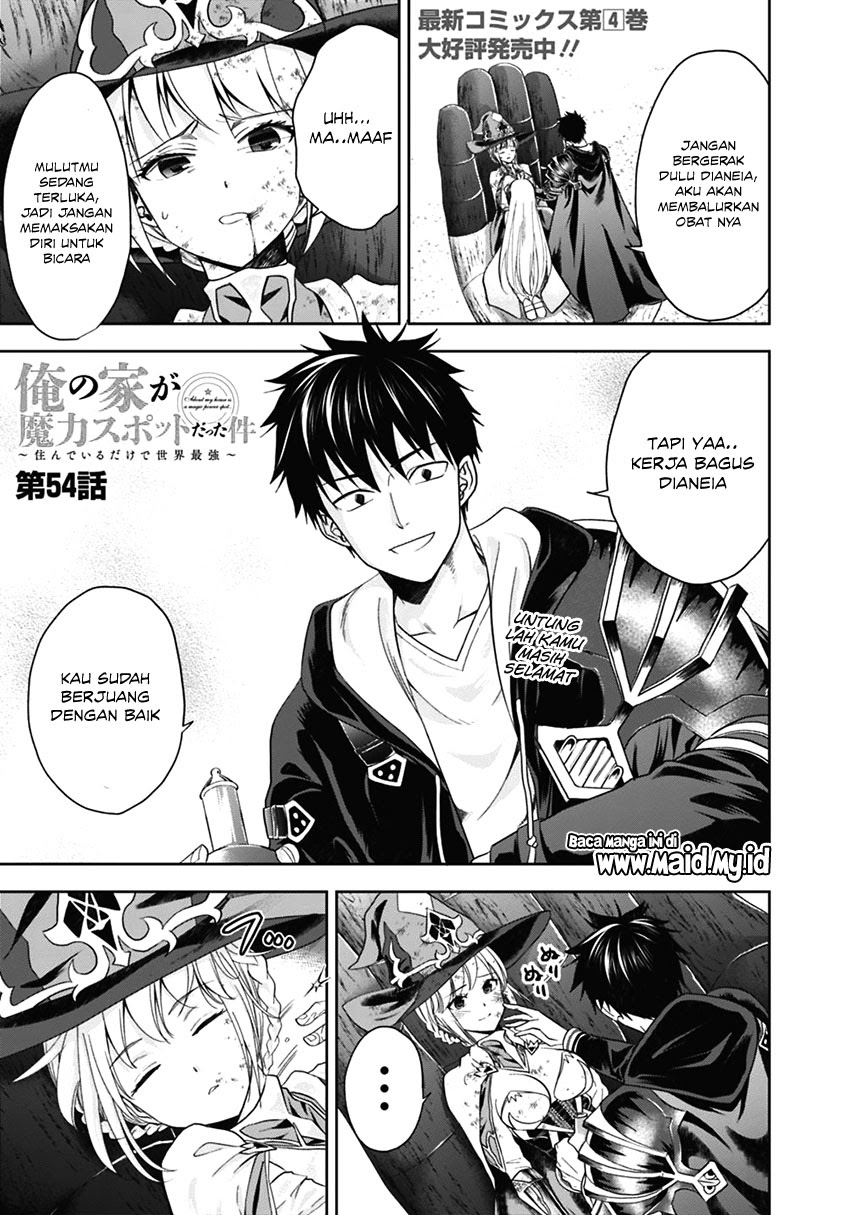 Ore no Ie ga Maryoku Spot datta Ken – Sundeiru dake de Sekai Saikyou Chapter 54 Bahasa Indonesia