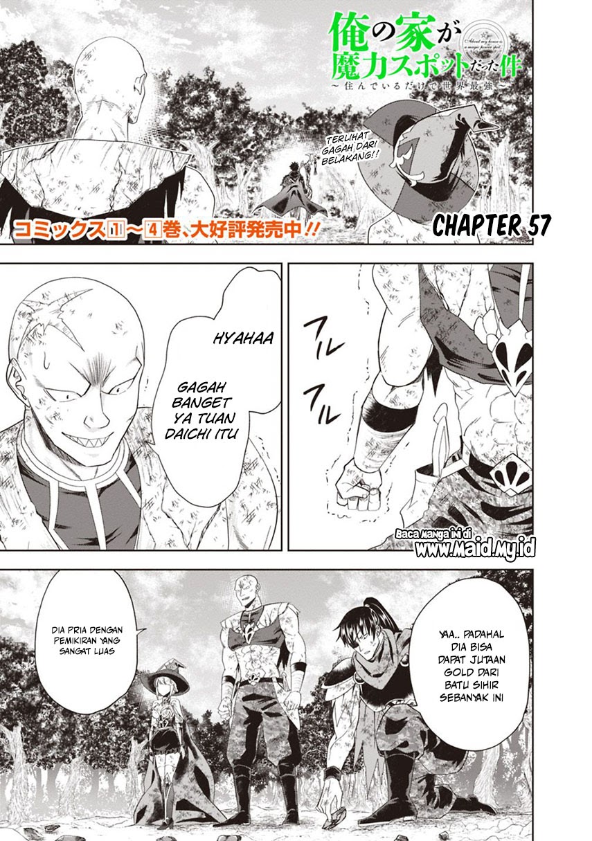 Ore no Ie ga Maryoku Spot datta Ken – Sundeiru dake de Sekai Saikyou chapter 57