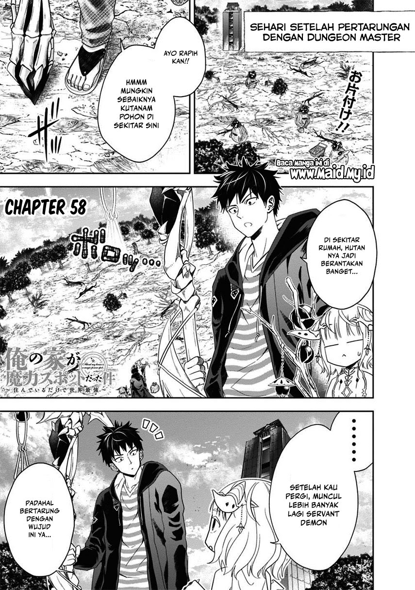 Ore no Ie ga Maryoku Spot datta Ken – Sundeiru dake de Sekai Saikyou chapter 58