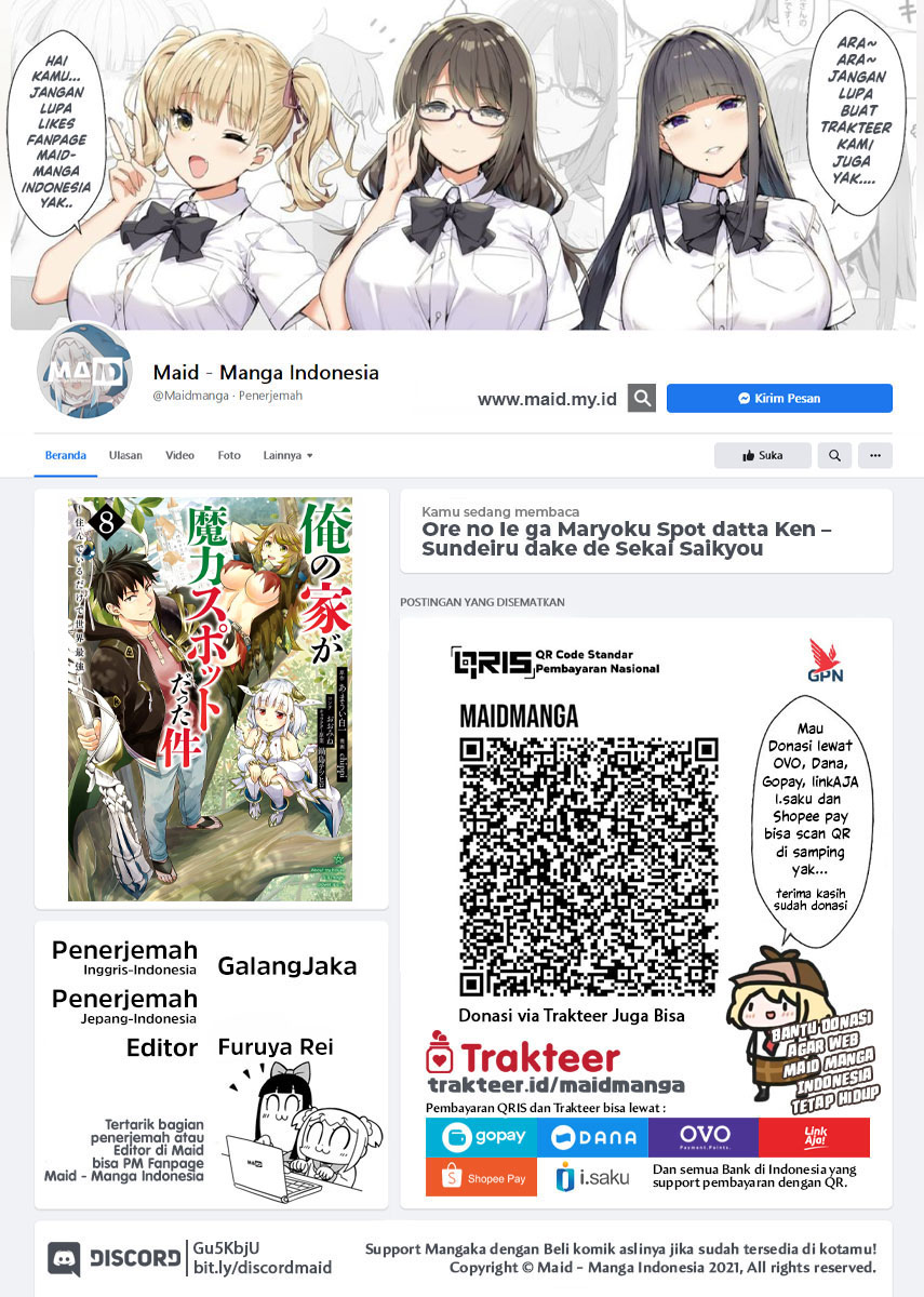Ore no Ie ga Maryoku Spot datta Ken – Sundeiru dake de Sekai Saikyou chapter 87