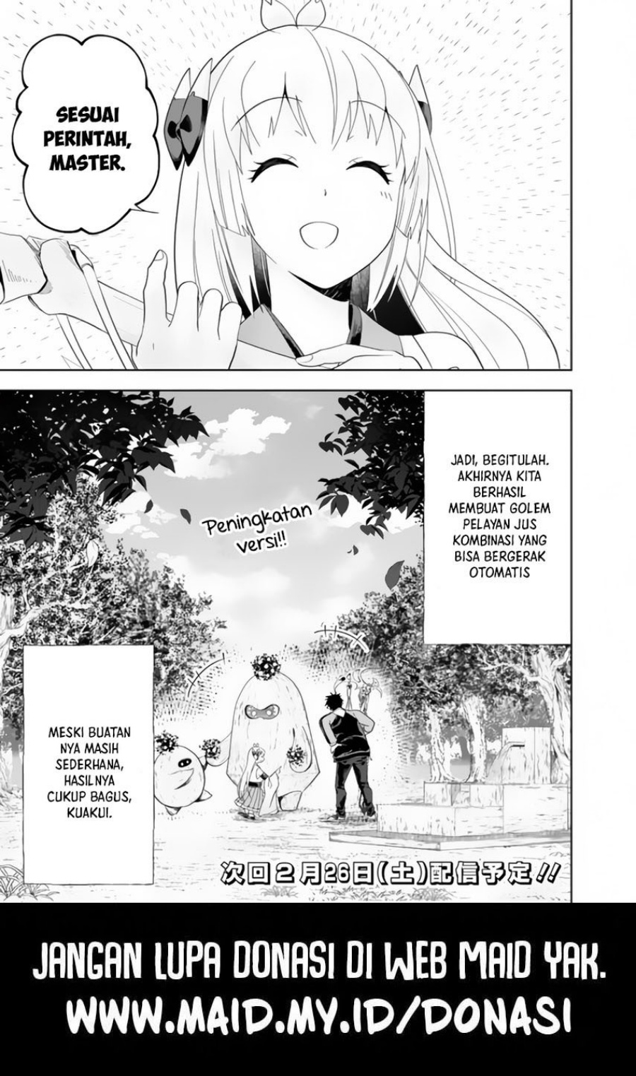 Ore no Ie ga Maryoku Spot datta Ken – Sundeiru dake de Sekai Saikyou Chapter 158 Bahasa Indonesia