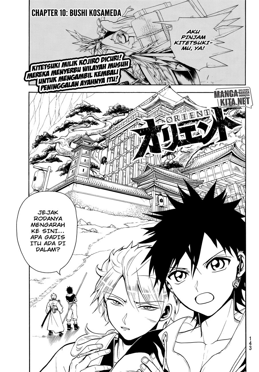Orient Chapter 10 Bahasa Indonesia