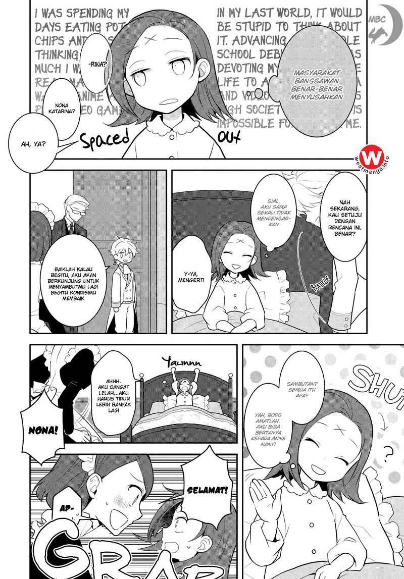 Otome Game no Hametsu Flag shika nai Akuyaku Reijou ni Tensei shite shimatta chapter 1