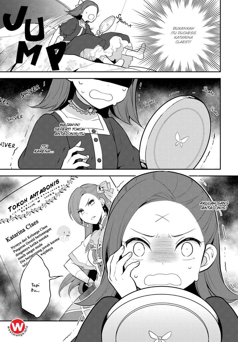 Otome Game no Hametsu Flag shika nai Akuyaku Reijou ni Tensei shite shimatta chapter 1