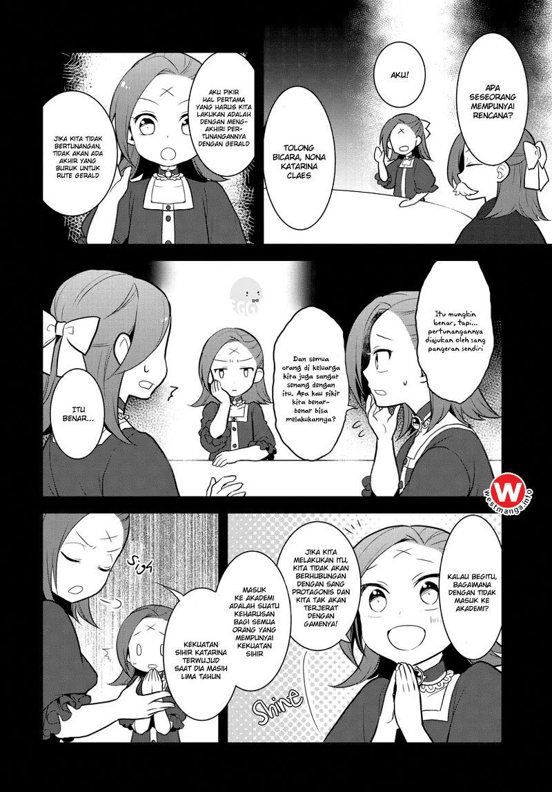 Otome Game no Hametsu Flag shika nai Akuyaku Reijou ni Tensei shite shimatta chapter 1