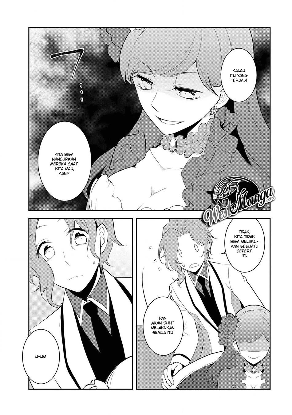 Otome Game no Hametsu Flag shika nai Akuyaku Reijou ni Tensei shite shimatta Chapter 29 Bahasa Indonesia