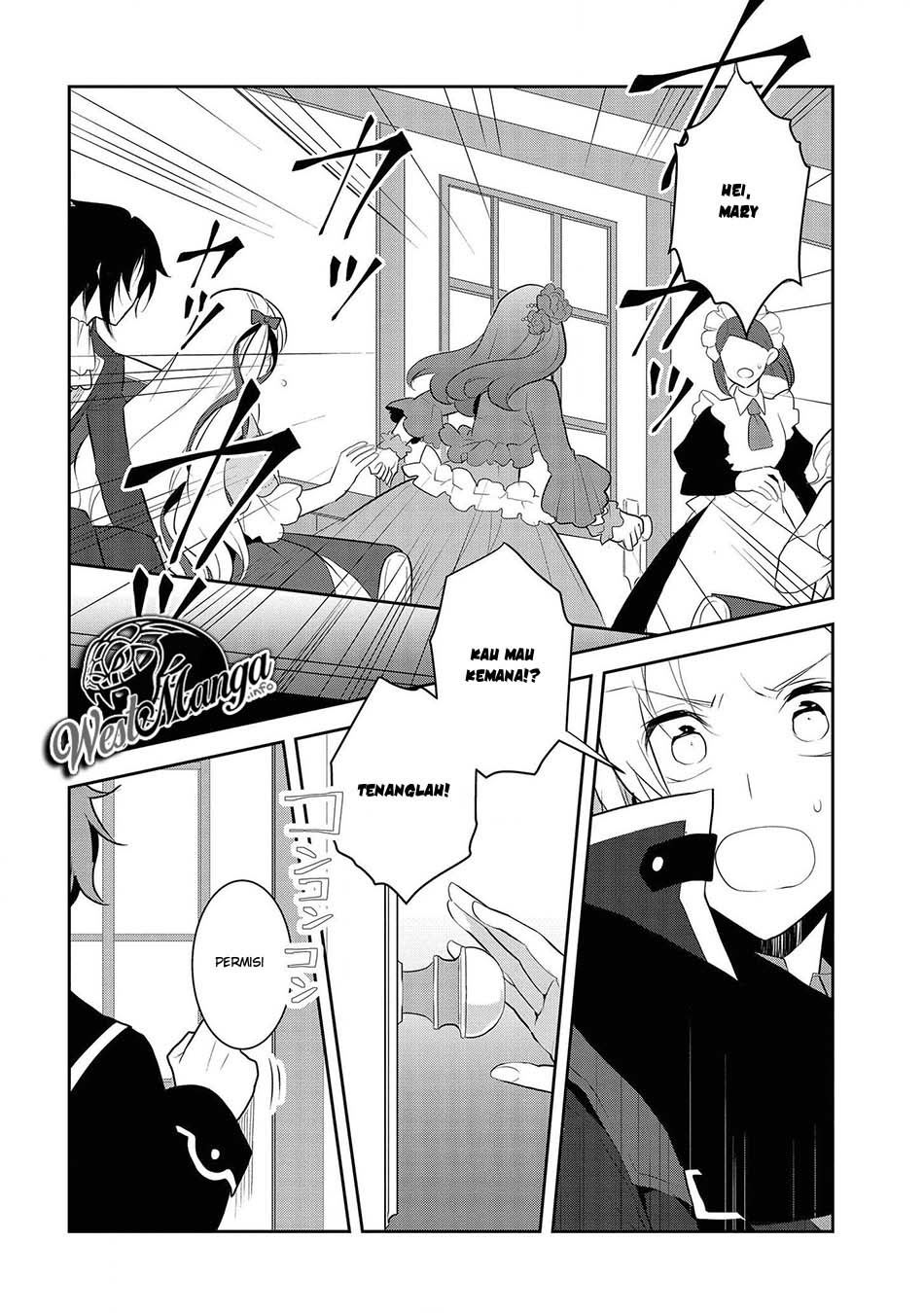 Otome Game no Hametsu Flag shika nai Akuyaku Reijou ni Tensei shite shimatta Chapter 29 Bahasa Indonesia