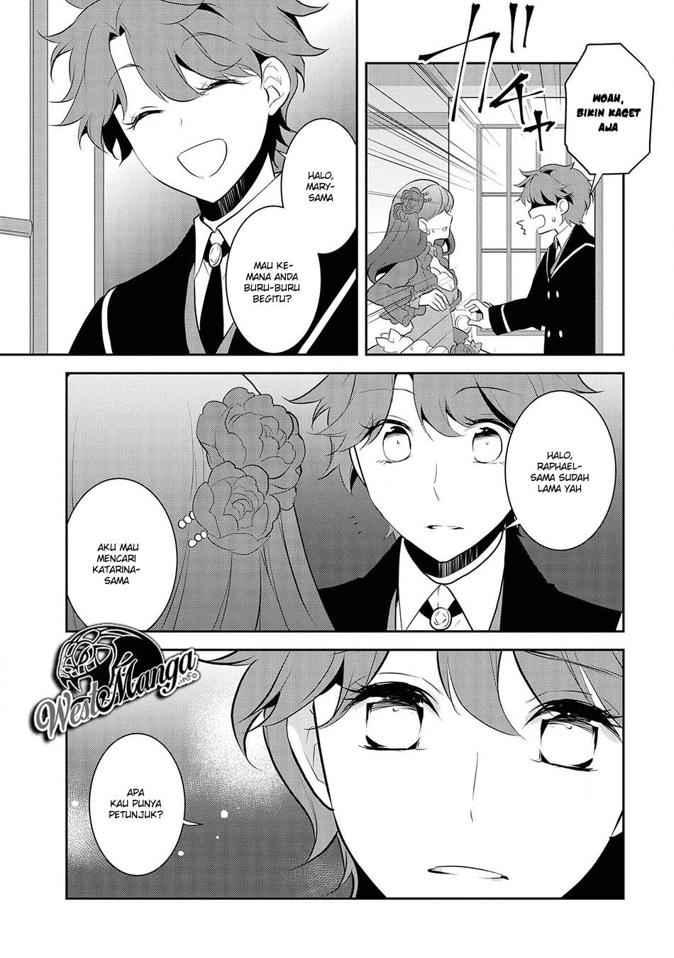 Otome Game no Hametsu Flag shika nai Akuyaku Reijou ni Tensei shite shimatta Chapter 29 Bahasa Indonesia