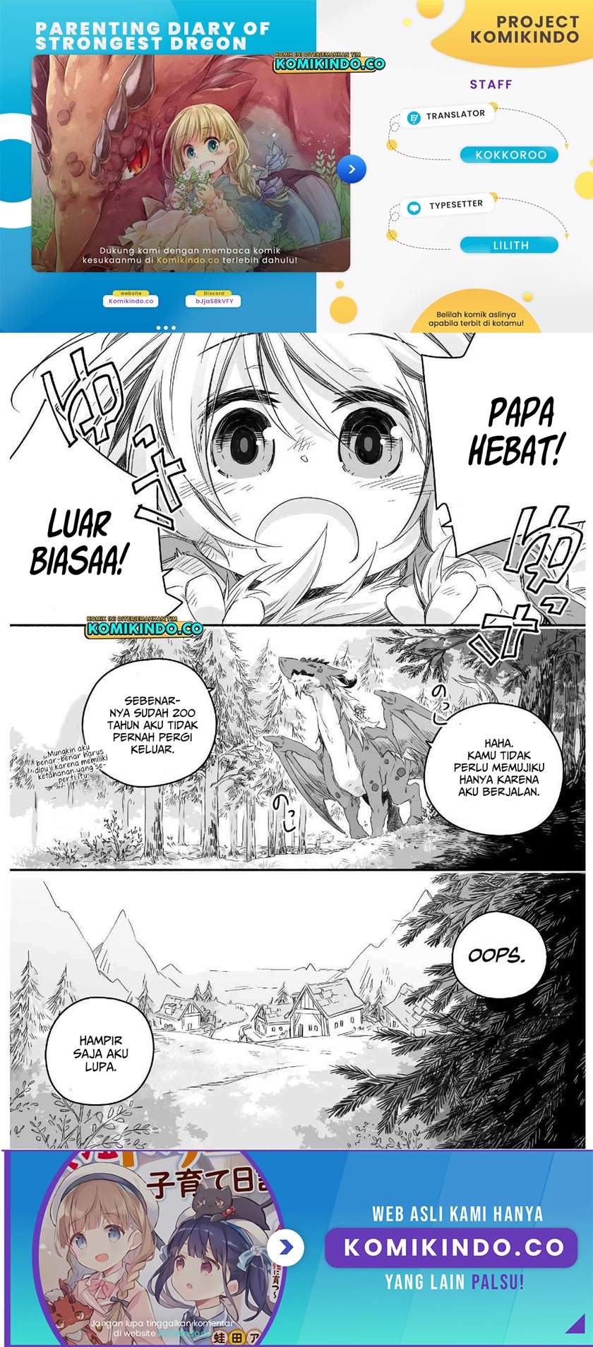 Parenting Diary Of The Strongest Dragon Who Suddenly Became A Dad chapter 1