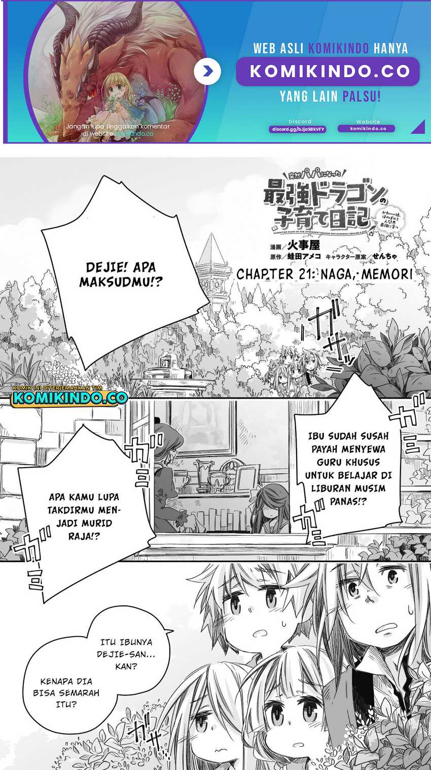 Parenting Diary Of The Strongest Dragon Chapter 21 Bahasa Indonesia