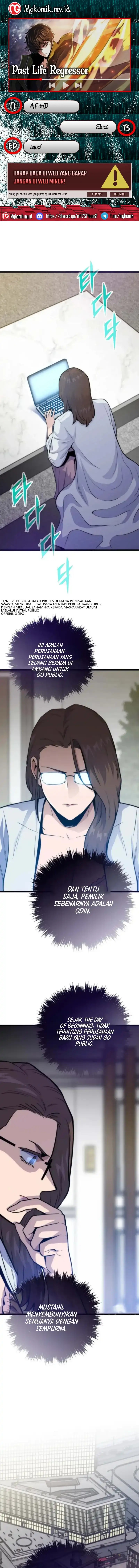 Past Life Regressor Remake Chapter 141 Bahasa Indonesia