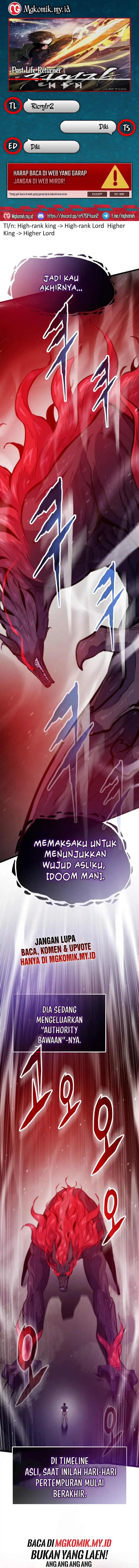 Past Life Regressor Remake Chapter 152 Bahasa Indonesia
