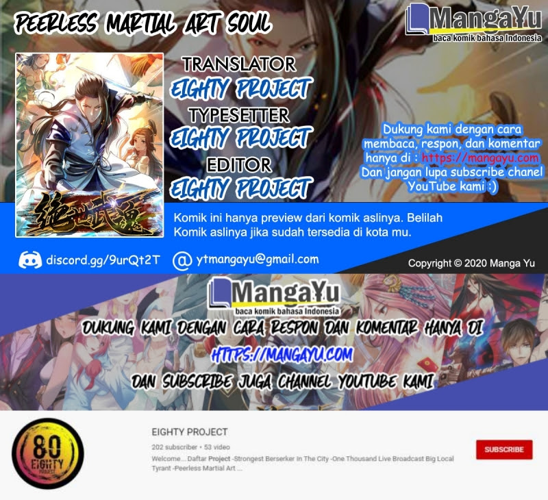 Peerless Martial Art Soul chapter 7