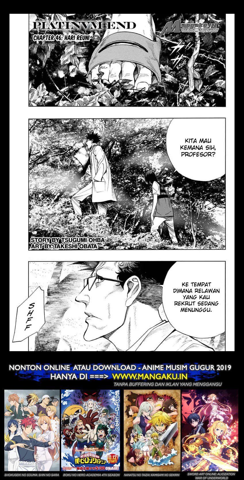 Platinum End Chapter 46 Bahasa Indonesia