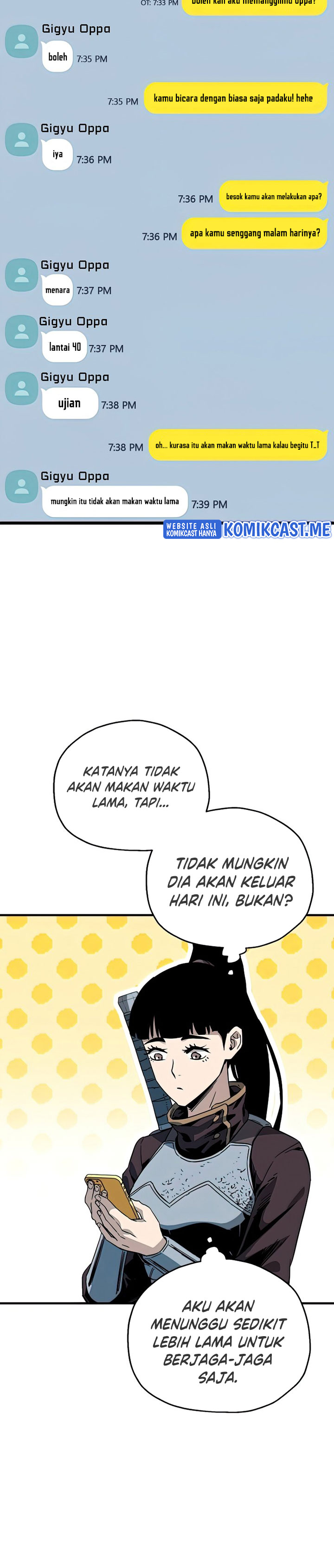 Player Who Can’t Level Up Chapter 77 Bahasa Indonesia