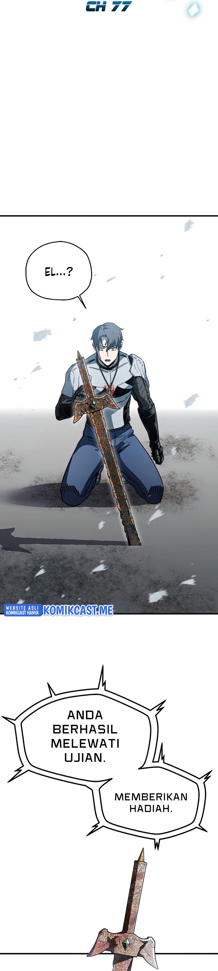 Player Who Can’t Level Up Chapter 77 Bahasa Indonesia