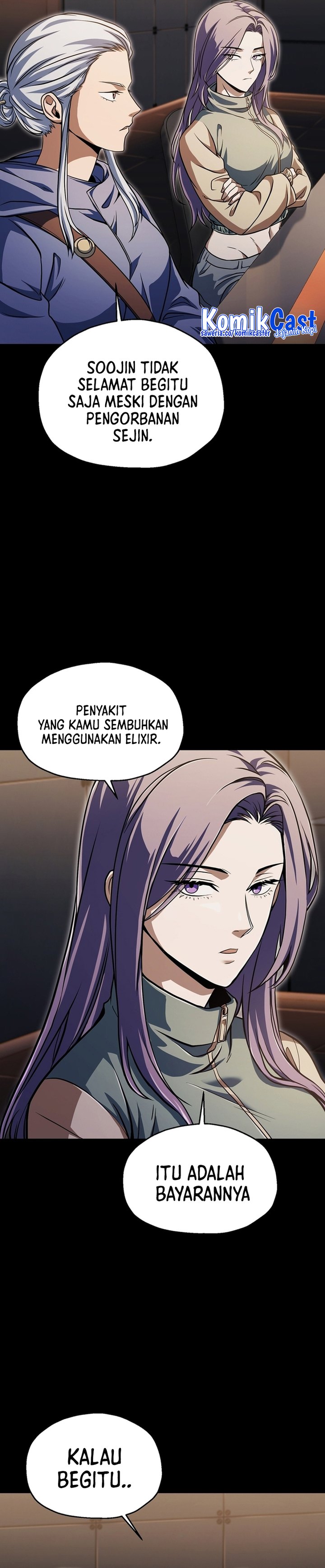 Player Who Can’t Level Up Chapter 191 Bahasa Indonesia