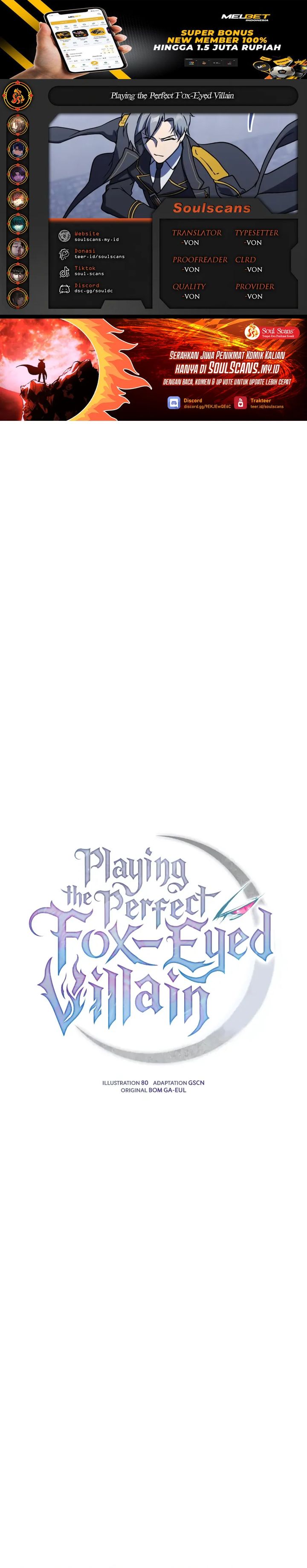 Playing The Perfect Fox-Eyed Villain chapter 24