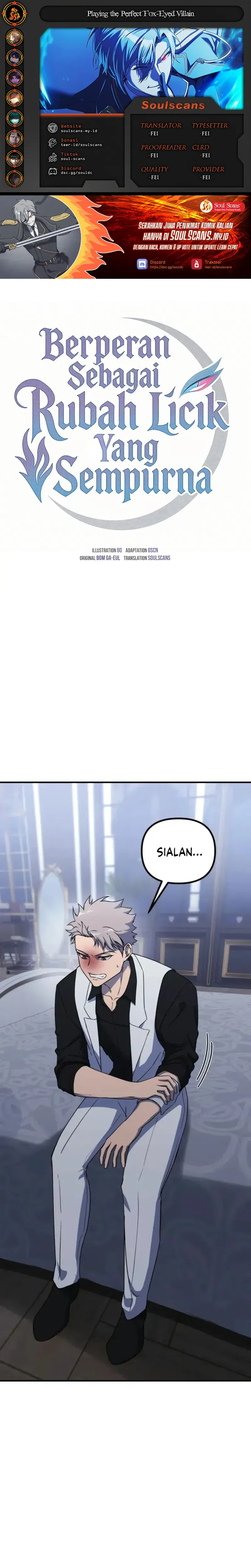 Playing The Perfect Fox-Eyed Villain chapter 37